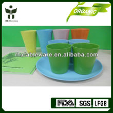 100% natural high quality bamboo cup set